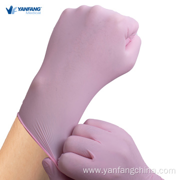 Powder Free Disposable 100pcs/box Nitrile Gloves